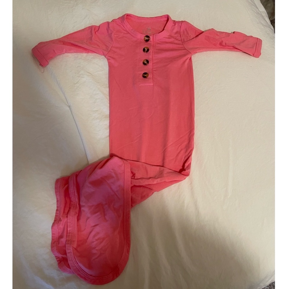 Bamboo newborn gown